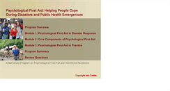 Desktop Screenshot of pfa.naccho.org