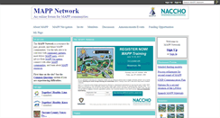 Desktop Screenshot of mappnetwork.naccho.org